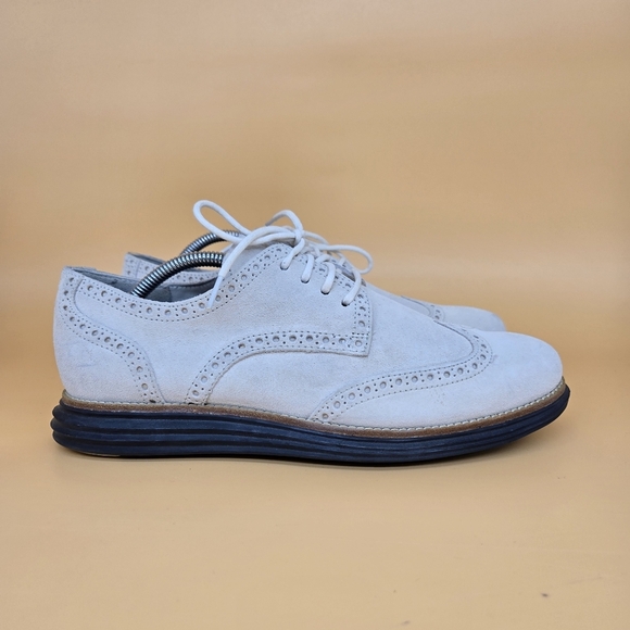 Cole Haan Lunargrand Wingtip Oxfords Men's Shoes Size 8.5 - Picture 3 of 8